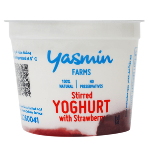Yasmin Farms Strawberry Stirred Yoghurt