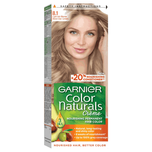 Garnier Color Naturals Light Ash Blonde Hair Dye - No. 8.1
