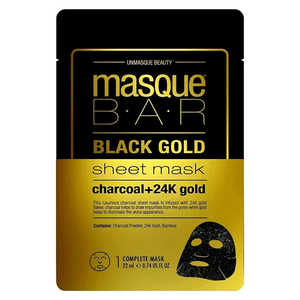 Masque Bar Black Gold Sheet Mask