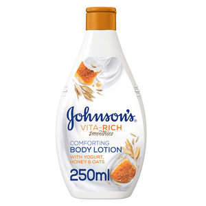Johnson's Vita Rich Yoghurt With Honey & Oat Body Lotion
