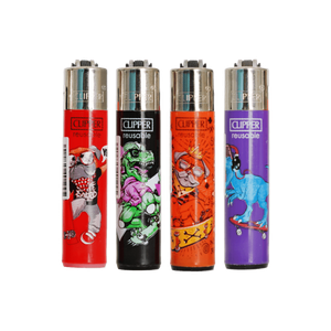 Clipper Assorted Pocket Design Lighter