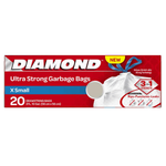 Diamond X Small Trash Bags - 10 Gallon