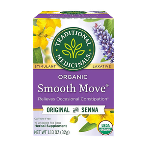 Traditional Medicinals Organic Smooth Move Senna Peppermint Tea