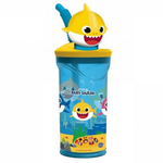 Stor 3D Baby Shark Water Bottle