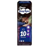 حفاضات كلوت ليلية للأطفال سليب تايت مقاس 10 من ليبيرو - (60-35 كجم)