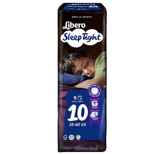 Libero Sleep Tight Size 10 Night Pants - (35-60 kg)