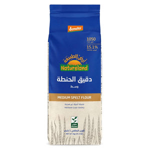طحين الحنطة الوسط العضوي من أرض الطبيعة