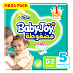 BabyJoy Compressed Diamond Size 5 Junior Diapers - (14-23 kg)