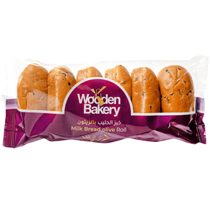 Wooden Bakery Olives Bread