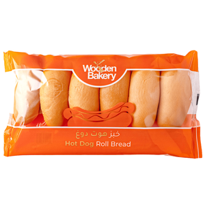 Wooden Bakery Hot Dog Roll Bread