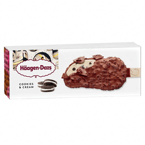 Häagen Dazs Cookies & Cream Stick Bar Ice Cream