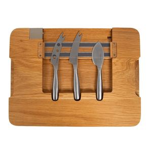 لوح جبن لايف بارتي مع 3 سكاكين من بوسكا