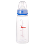 Pigeon Plastic Feeding Bottle With Transparent Cap