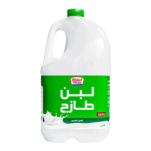 لبن طازج كامل الدسم من كي دي كاو
