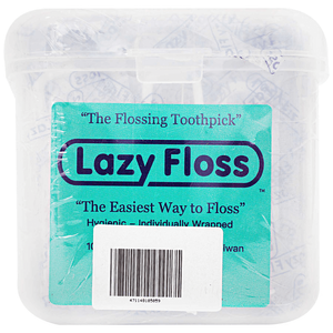 Lazy Floss Wrapped Toothpicks