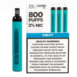JDI Romio Xl 2 mg Mint Disposable Vape