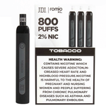 JDI Romio Xl 2 mg Tobacco Disposable Vape