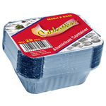 Celebration Small Rectangular Lid Aluminium Container