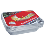 Celebration X-Large Rectangular Lid Aluminium Container