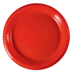 Solo Plastic Plates - Red