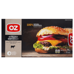 Oz Frozen Beef Burger