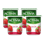 Activia Low Fat Strawberry Yoghurt