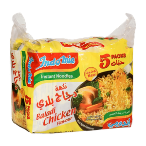 نودلز بنكهة الدجاج سريعة التحضير سريعة التحضير من إندومي