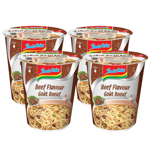 نودلز بنكهة اللحم سريعة التحضير من إندومي