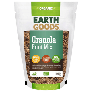 Earth Goods Organic Gluten Free Fruit Mix Granola