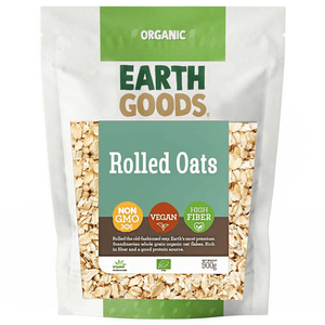 Earth Goods Organic Oat Flakes