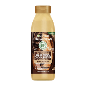 Garnier Ultra Doux Cocoa Butter & Jojoba Oil Curl Restoring Hair Food Shampoo