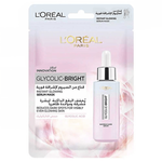 ماسك بالسيروم لإشراقة فورية بحمض الجلايكوليك من لوريال