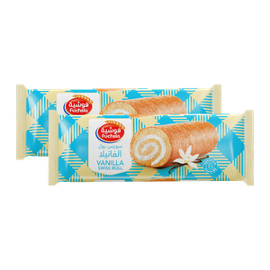 Fuchsia Vanilla Swiss Roll