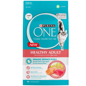 Purina One Healthy Adult Salmon & Tuna Dry Cat Food
