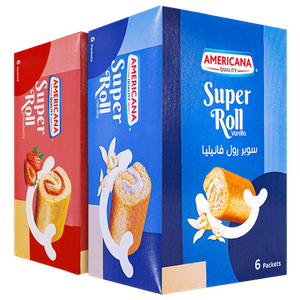 Americana Strawberry & Vanilla Super Roll