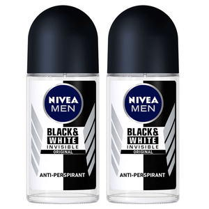 Nivea Men Black & White Invisible Original Roll On Deodorant