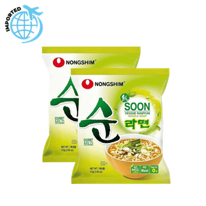 Nongshim Soon Veggie Ramyan Noodle Soup