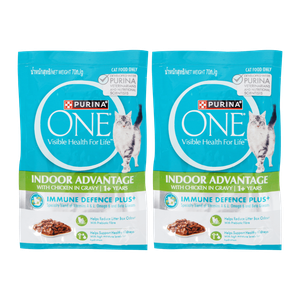 Purina Indoor Advantage Chicken Wet Cat Food - (1+ Years)