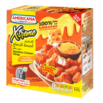 Americana Xtreme Frozen Boneless Cheese Chicken Wings