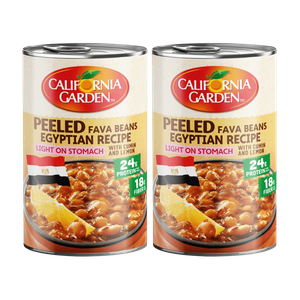 California Garden Egyptian Recipe Peeled Fava Beans With cumin & lemon