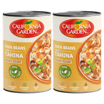 California Garden Fava Beans With Tahina