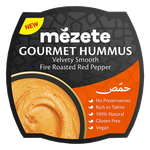 Mezete Fire Roasted Red Pepper Gourmet Hummus