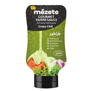 Mezete Green Chili Gourmet Tahini Sauce