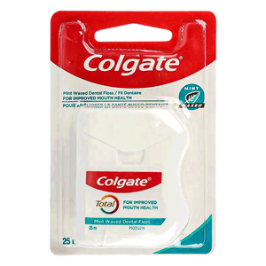 Colgate Total Mint Waxed Dental Floss