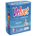 Velvet Size 2 Mini Diapers - (3-6 kg)