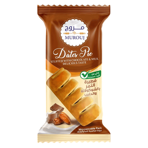 Murouj Chocolate & Milk Dates Pie