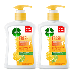 Dettol Fresh Anti-Bacterial Hand Wash With Citrus & Orange Blossom Scent