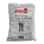 Papco Cutlery Set - Black