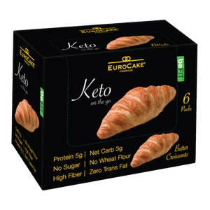 كرواسان كيتو بالزبدة من يورو كيك