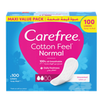 Carefree Unscented Cotton Feel Pantyliners